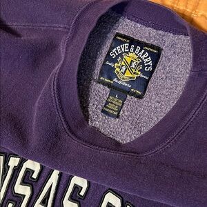 Steve & Barry's Vintage 1990s Kansas State University Crewneck | Large 💜